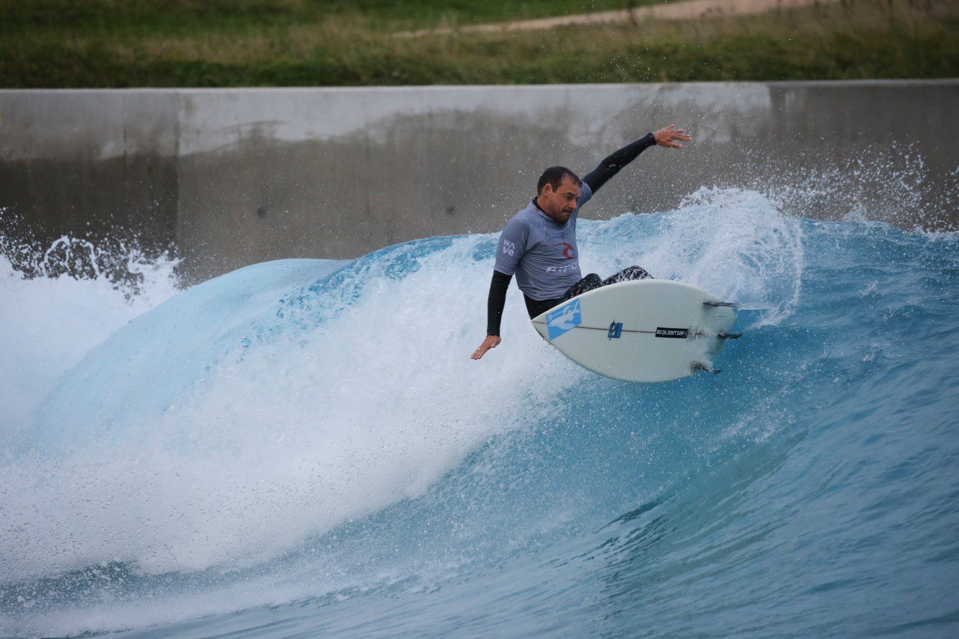 Reef surfer at The Wave in Bristol