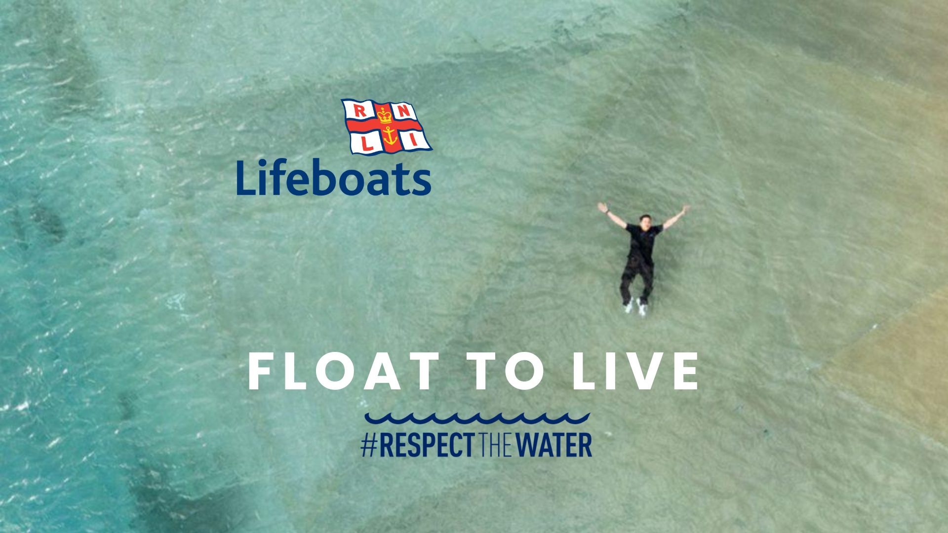 Jordan Wylie MBE demonstrating the float to live technique at The Wave