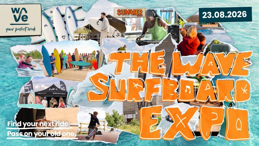 The Wave Surf expo 2026 Bristol banner