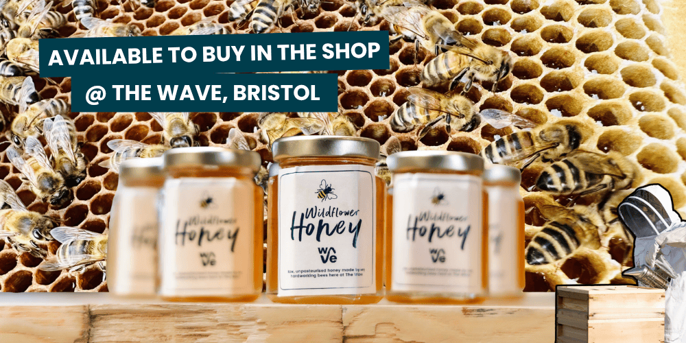 The Wave honey available in the shop at The Wave