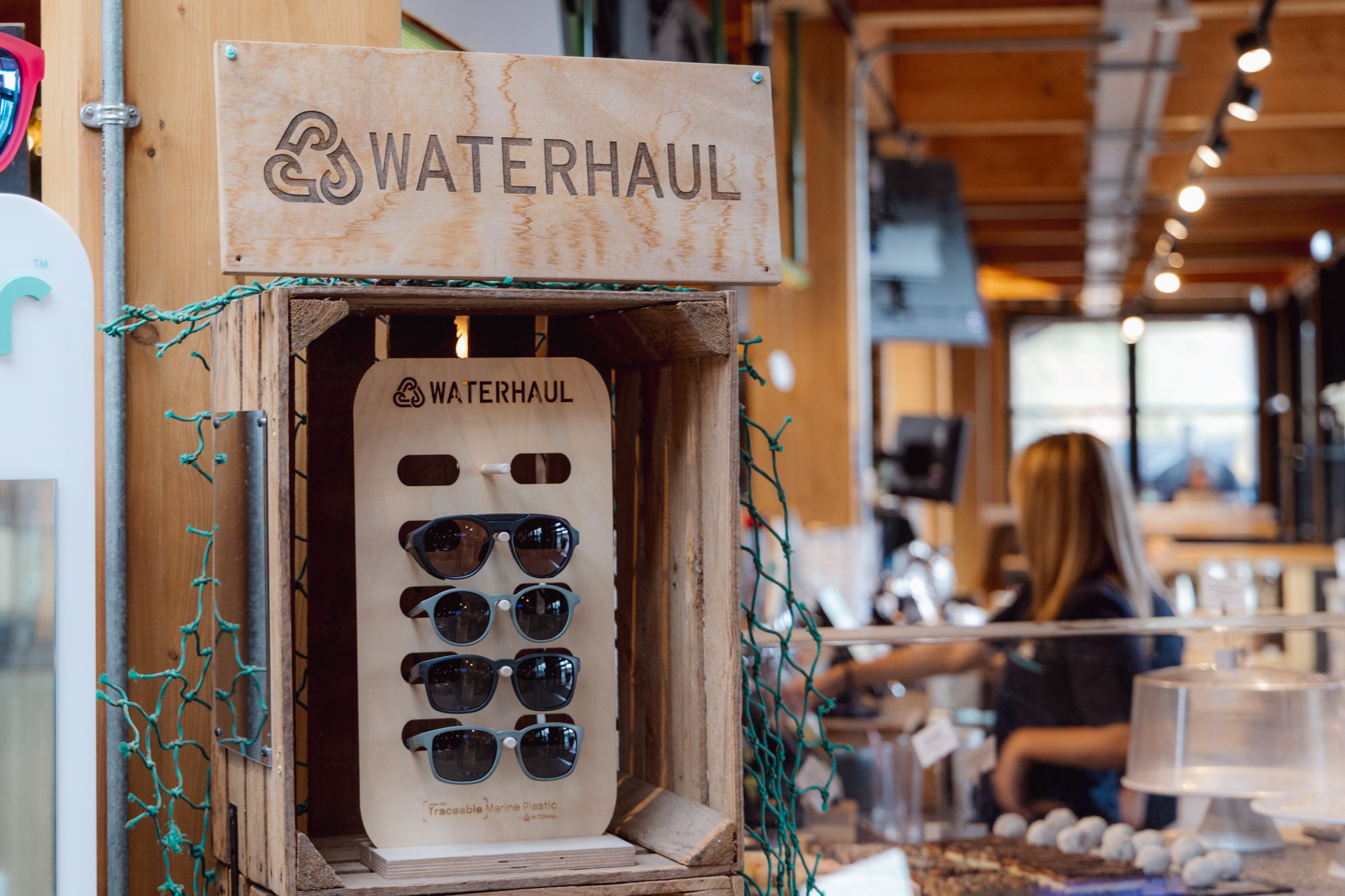 Waterhaul Sunglasses stand at The Wave