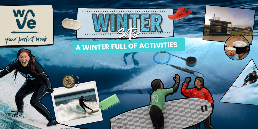 Winter Sets montage flyer for the Wave
